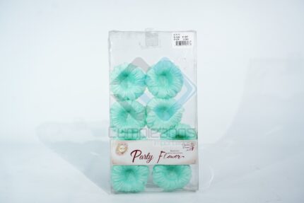 PIROTIN FLOR TURQUESA SET24X1