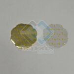 TAPETE FLOR AMARILLO 7CM SET100X1