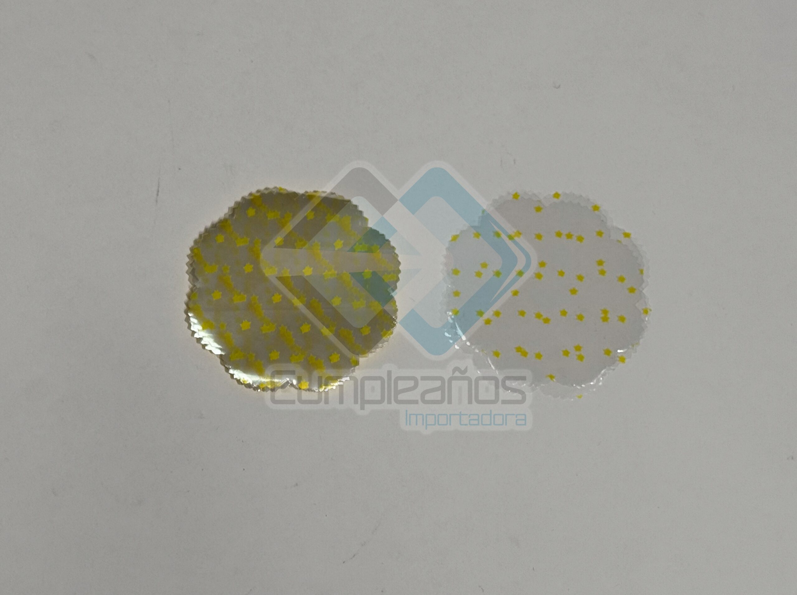 0702334912362 TAPETE FLOR AMARILLO 7CM SET100X1 - Imagen 1