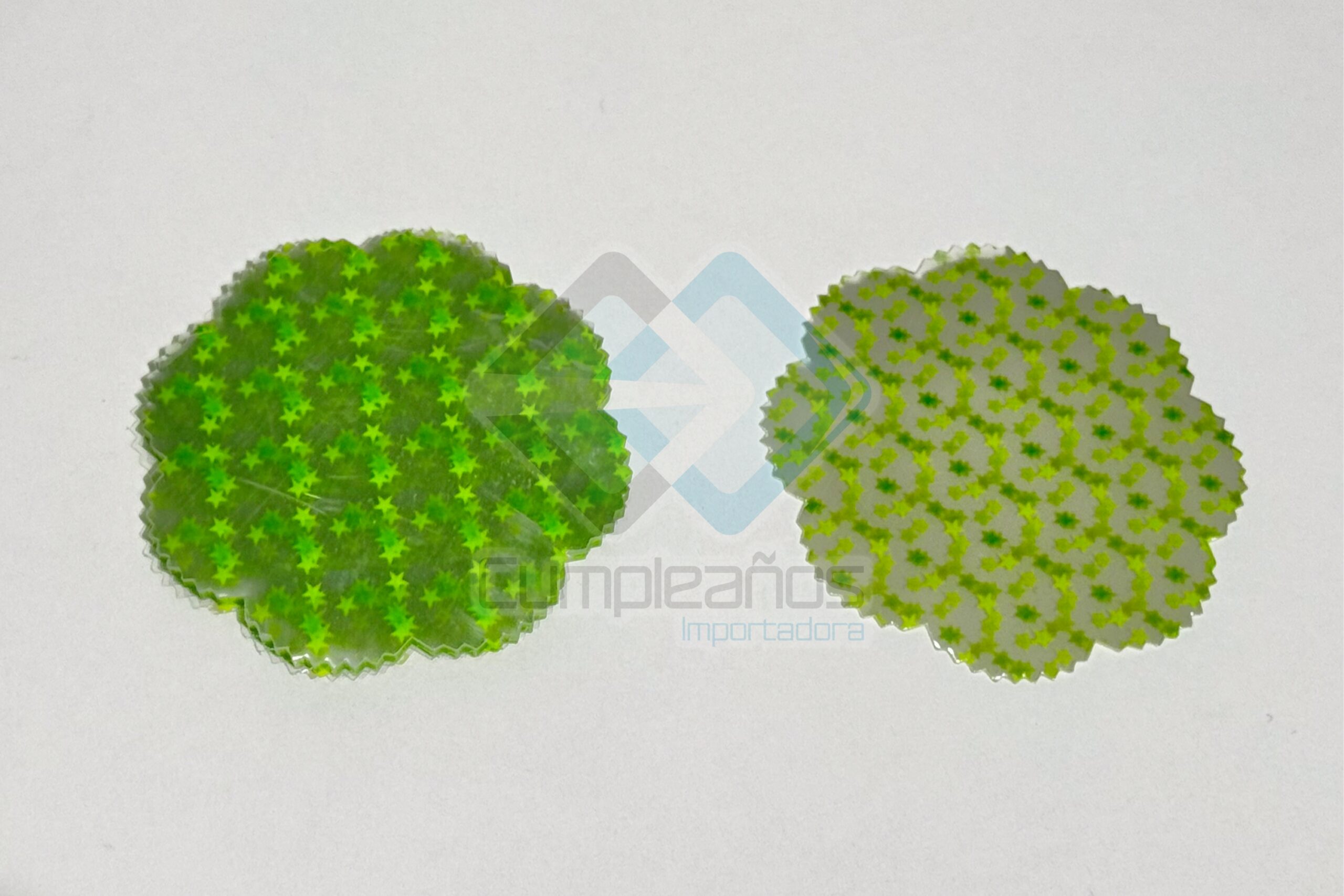 0702334912409 TAPETE FLOR VERDE 7CM SET100X1 - Imagen 1