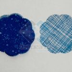 TAPETE FLOR CELESTE 7CM SET100X1