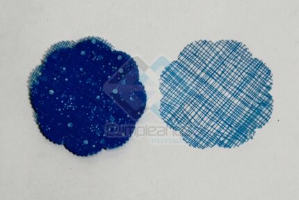 TAPETE FLOR CELESTE 7CM SET100X1