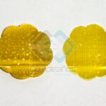 TAPETE FLOR AMARILLO 7CM SET100X1