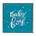 SERVILLETA BABY BOY SET20 X1