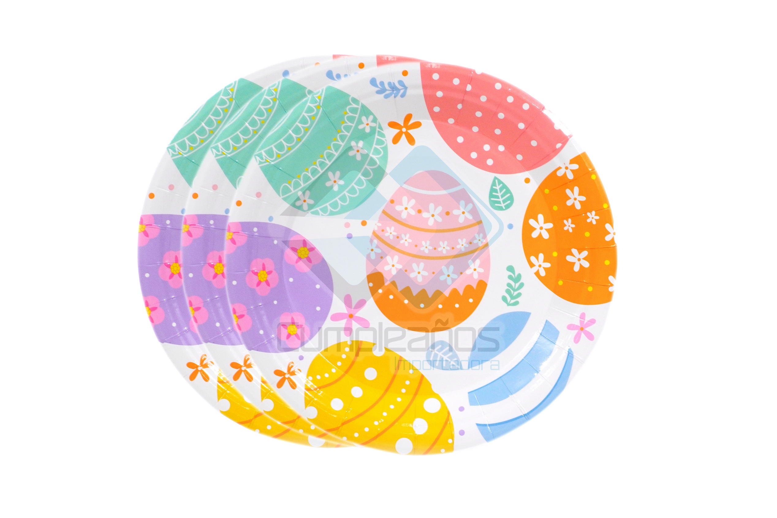 5868410102326 PAPEL PLATO PASCUA SET8 X1 - Imagen 1