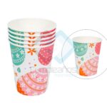 PAPEL VASO PASCUA SET8 X1