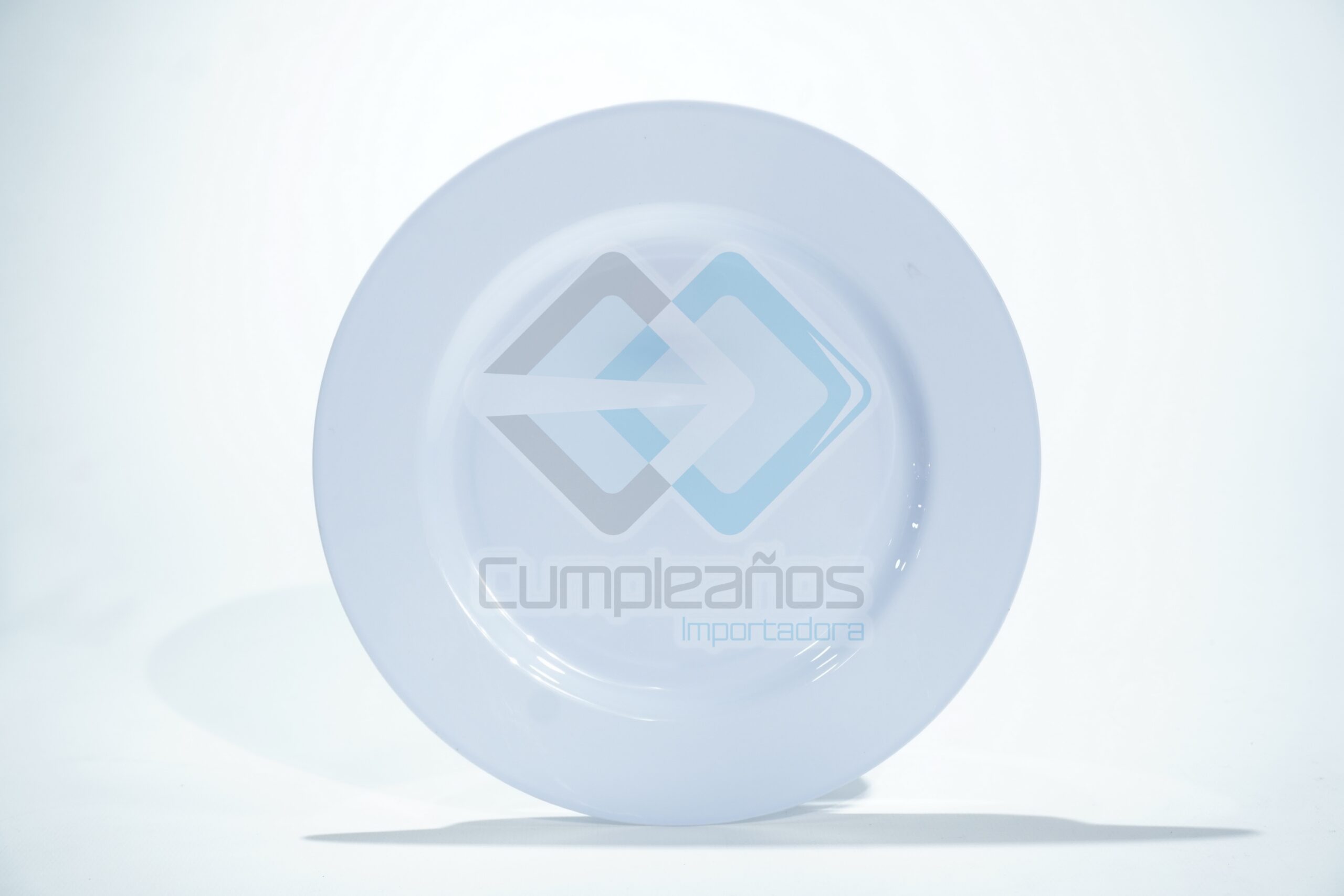 6230000000326 PLATO PLASTICO BLANCO PEQUENO SET10 X1 - Imagen 1