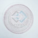 PLATO PLASTICO ESCARCHA PEQUENO ROSA ORO SET10 X1