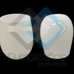 PLASTICO VASO BLANCO SET16 X1