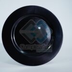 PLASTICO PLATO PQ NEGRO SET10 X1
