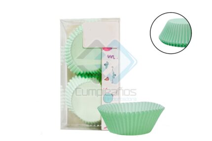PIROTINES VERDE PASTEL SET100 X1