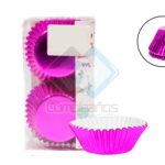 PIROTINES FUCSIA METALICO SET100 X1