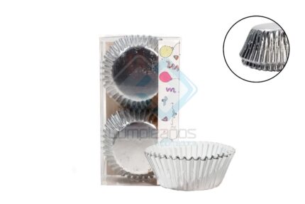 PIROTINES PLATA METALICO SET100 X1