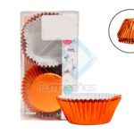 PIROTINES NARANJA METALICO SET100 X1