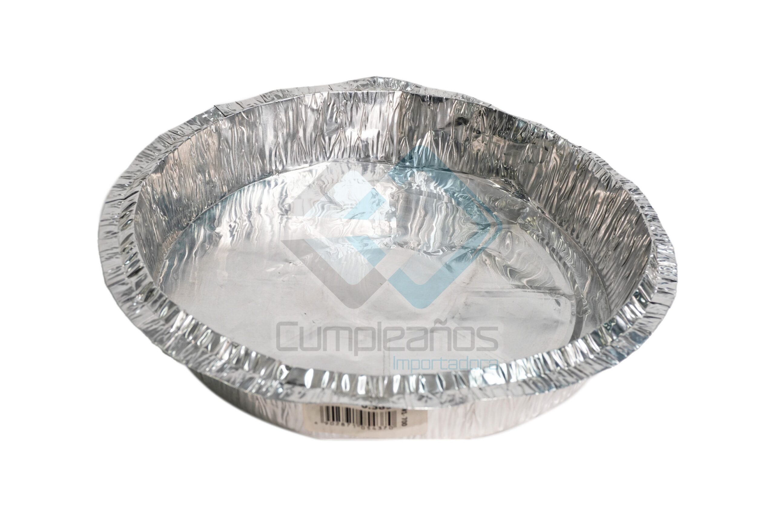 6902871054370 BANDEJA DE ALUMINIO REDONDA X1 - Imagen 1