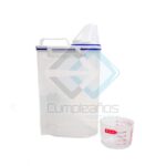 PLASTICO FRASCO C MEDIDA X1