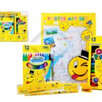 SET PAPELERIA CARAS X1