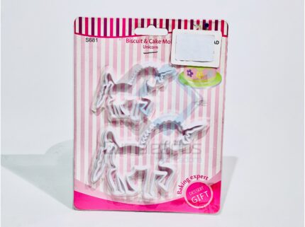 CORTADOR DE GALLETA UNICORNIO X1