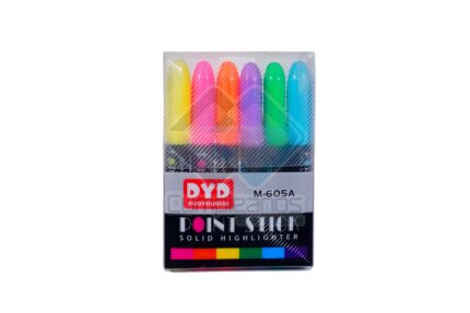 RESALTADOR MULTICOLOR SET6X1