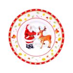 PLATO CERAMICA PAPA NOEL X1