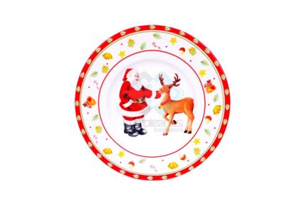 PLATO CERAMICA PAPA NOEL X1