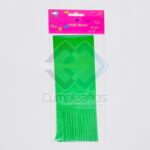 PAPEL PICADO SEDA VERDE SET50X1