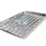 BANDEJA DE ALUMINIO 22X24CM X1