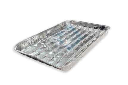 BANDEJA DE ALUMINIO 22X24CM X1