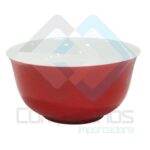 CERAMICA POZUELO ROJO X1