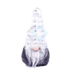 COLGANTE GNOMO GRIS BLANCO X1