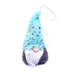 COLGANTE GNOMO CELESTE GRIS X1