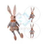 CONEJO BEIGE LINEAS X1