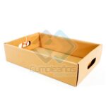PAPEL CAJA BANDEJA COLOR KRAFT X1