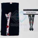 ACCE DISFRAZ MEDIAS GUANTES CATRINA X1