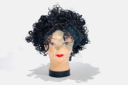 PELUCA AFRO NEGRA X1
