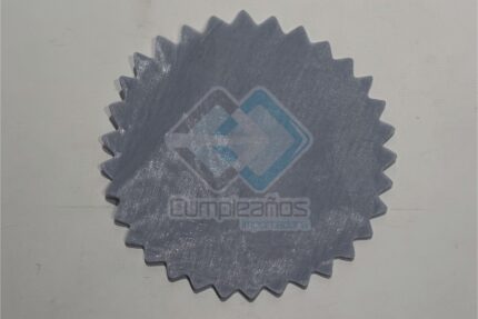 ENVOLTURA ORGANZA PLATA D24 SET20X1