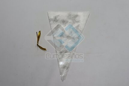PLASTICO BOLSA PLASTICA PLUMA TRIANGULAR SET10 X1