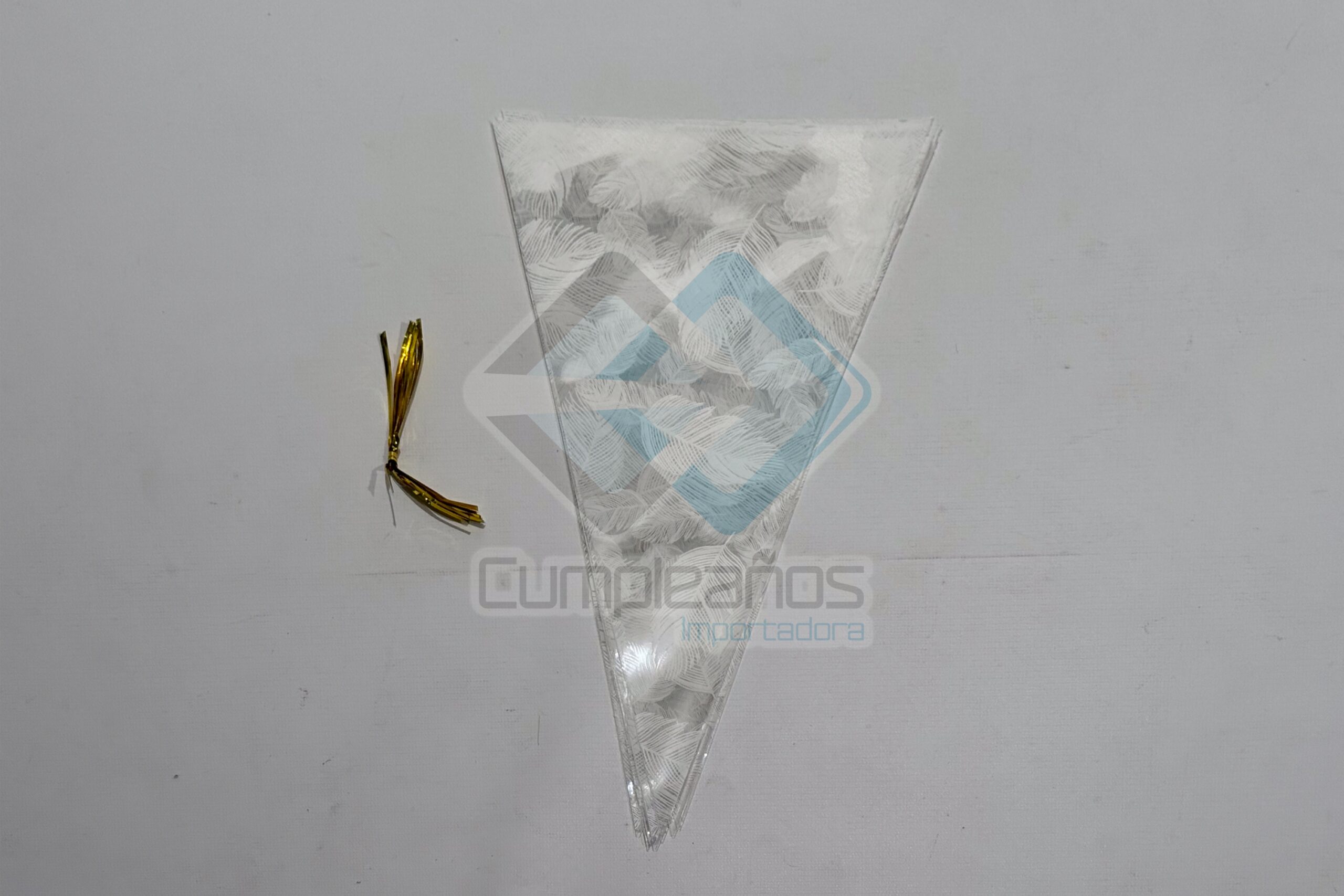 8679833544528 PLASTICO BOLSA PLASTICA PLUMA TRIANGULAR SET10 X1 - Imagen 1