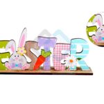 LETRERO APLIQUE EASTER X1