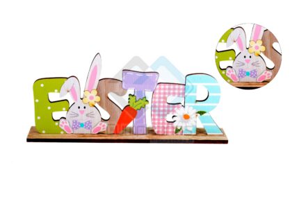 LETRERO APLIQUE EASTER X1