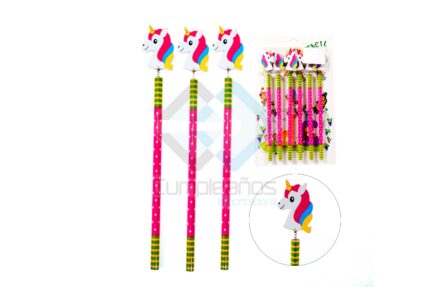 LAPIZ UNICORNIO SET6 X1