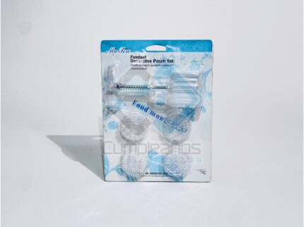 DECORADOR PLASTICO METALICO 4 BOQUILLAS X1