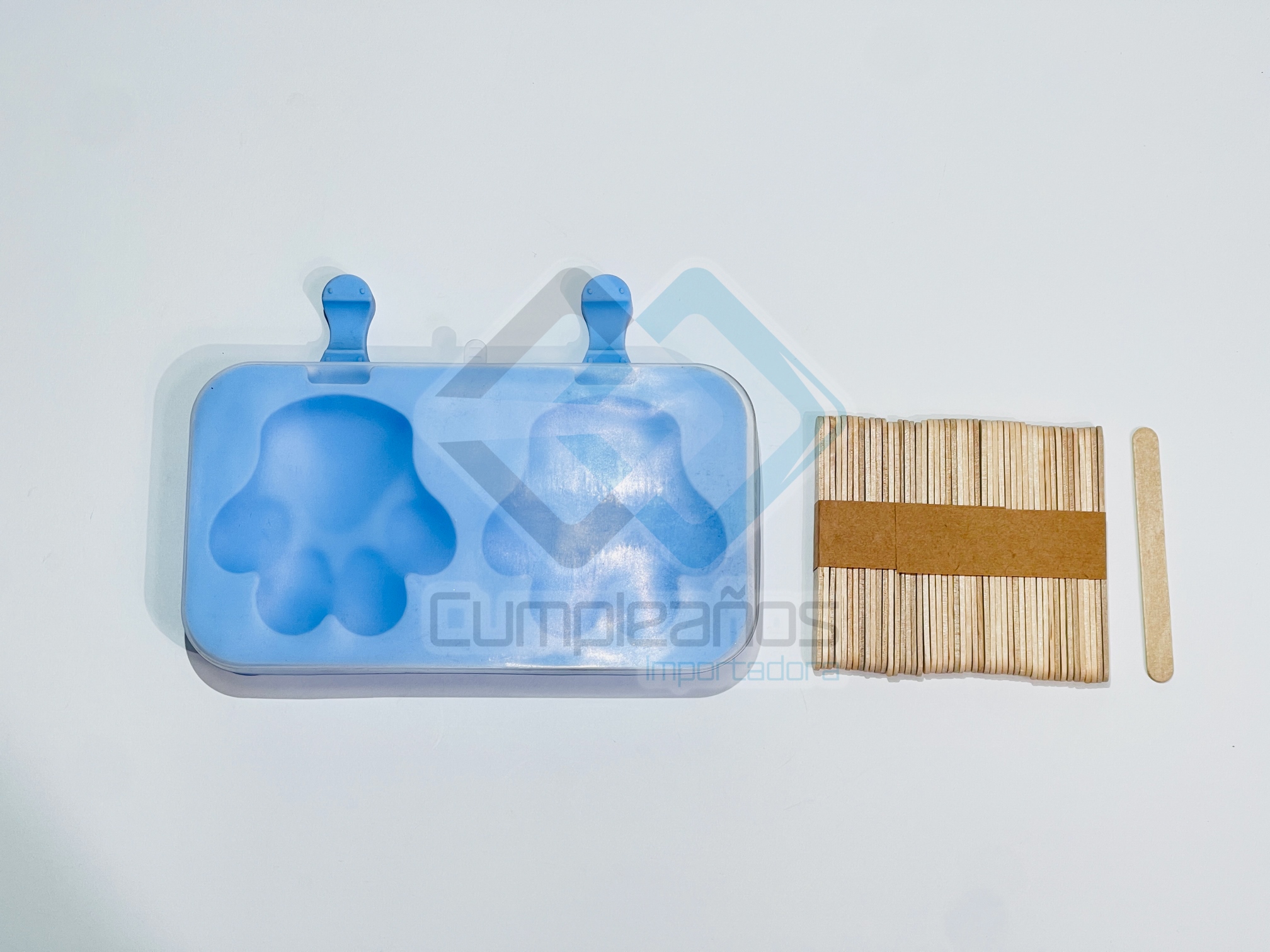 8679878801518 SILICON MOLDE PALETA COR - CIR X1 - Imagen 1