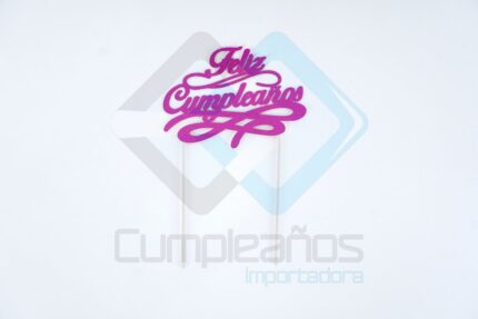 PINCHO HAPPY BIRTHDAY FUCSIA X1