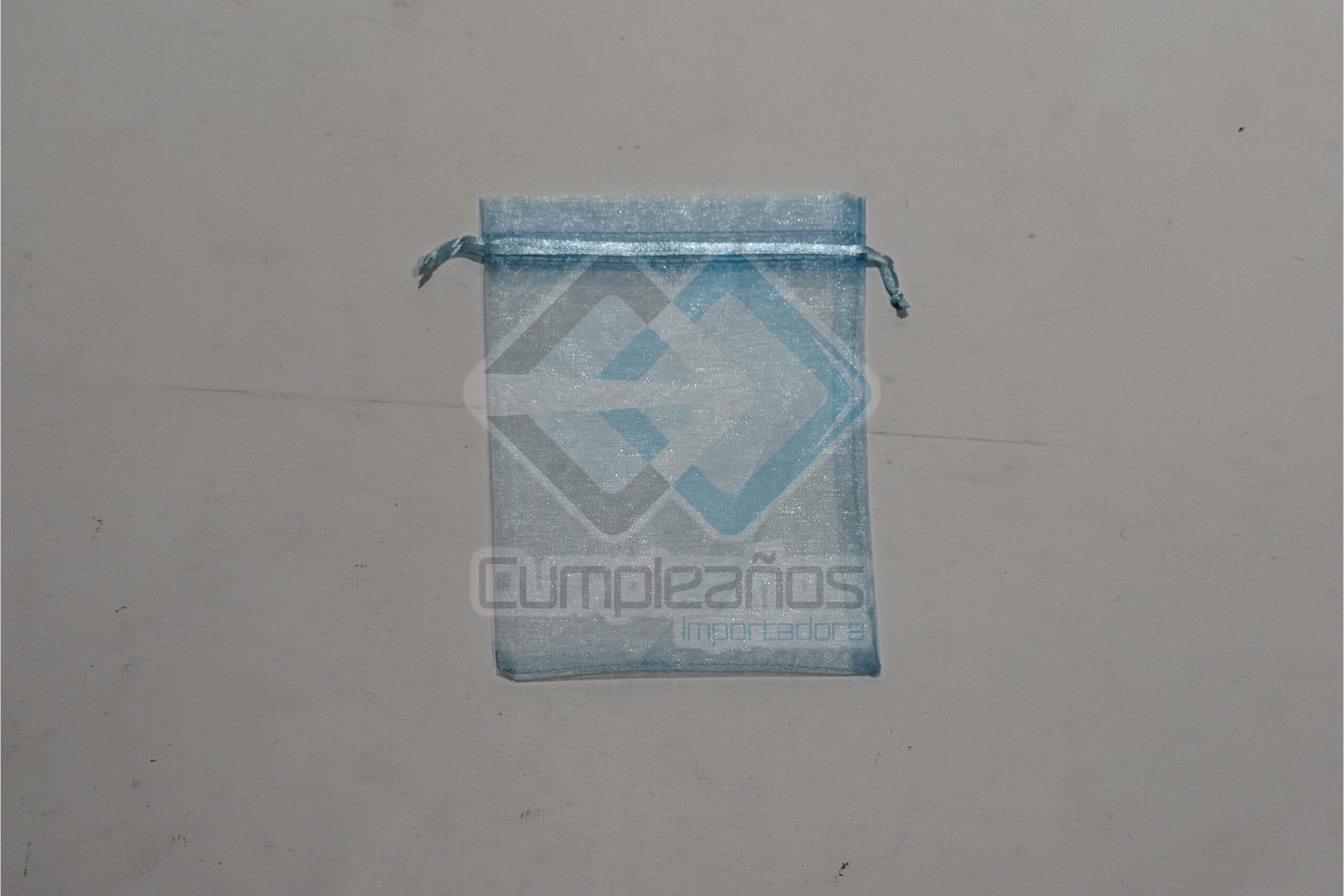 8681833512889 FUNDA ORGANZA CELESTE 7X9SET20X1 - Imagen 1