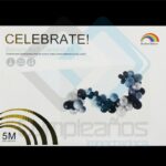 SET GLOBO ARCO PLATA SET100 X1