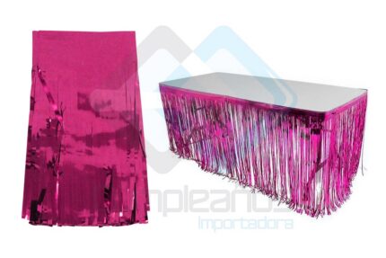 GUIRNALDA OROPEL FUCSIA X1