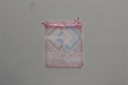 FUNDA ORGANZA ROSADO 7X9 SET20X1