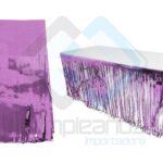 GUIRNALDA OROPEL LILA X1