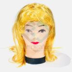 PELUCA LARGA RUBIA X1